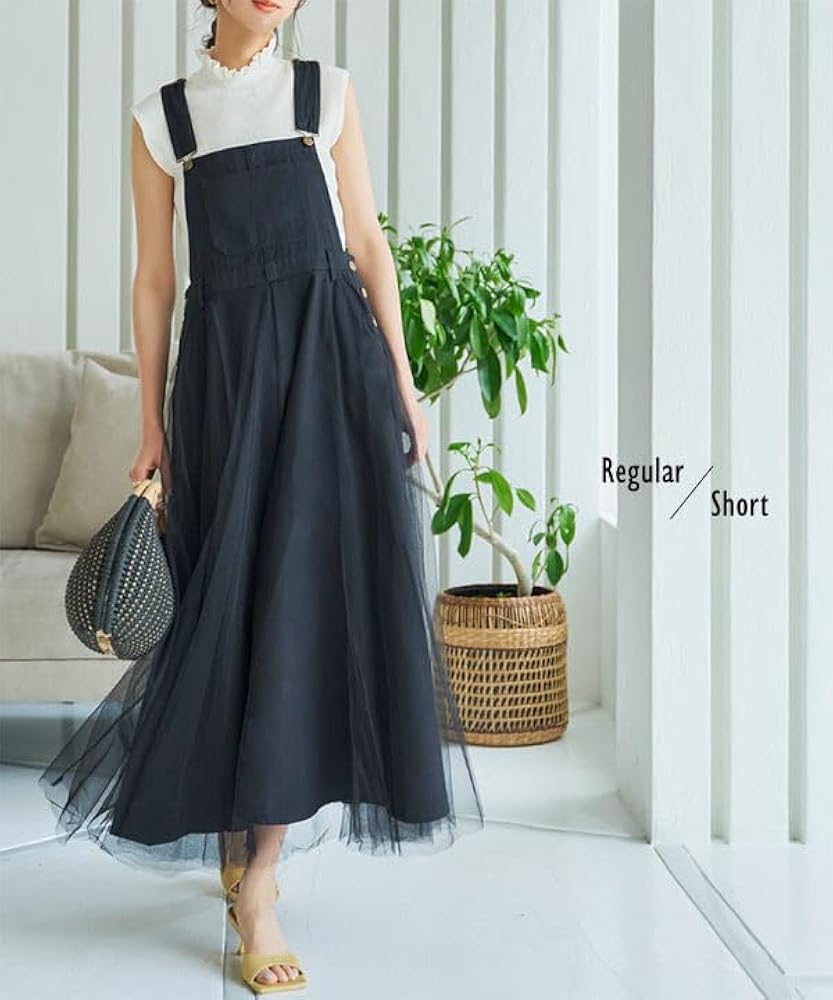 Amazon.co.jp: [神戸レタス] ワンピース ジャンパースカート